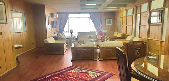 اتاق VIP سپهر مرکز همایش های بین الملل رایزن تهران