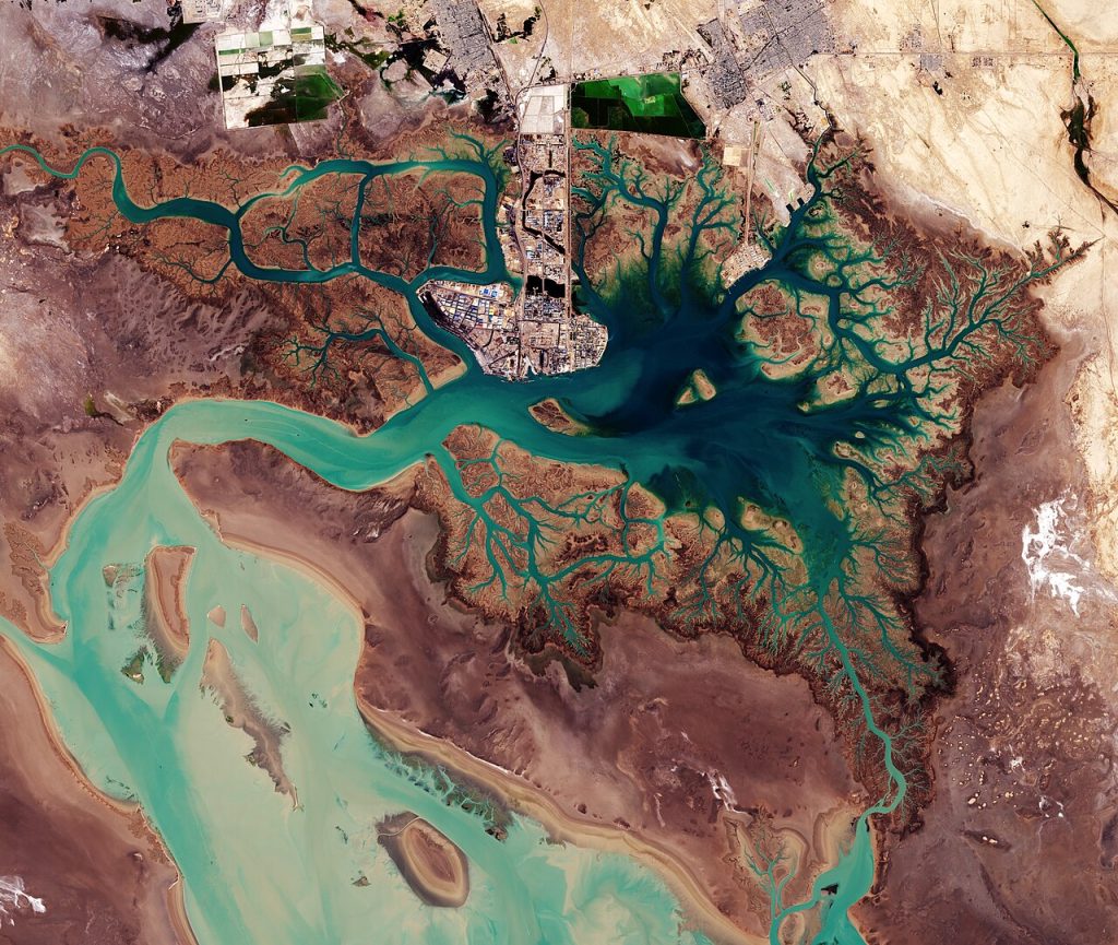 نمایی از بندرماهشهر