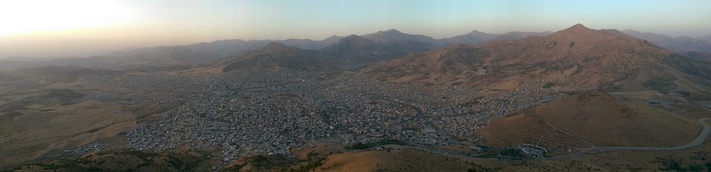 نمایی از بانه