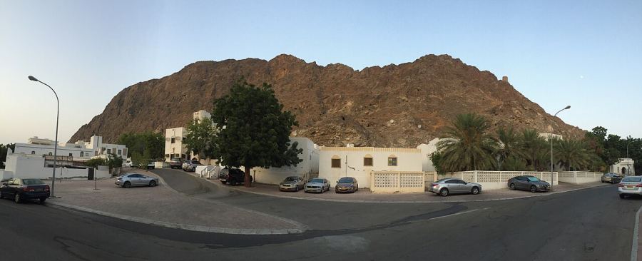 کوهها و طبیعت اطراف مسقط